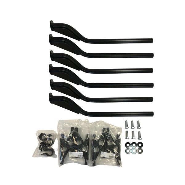 National Fleet Products Fender Mounting Kit for Refuse & Roll-off Tri-Tandem Fender Applications KIT5